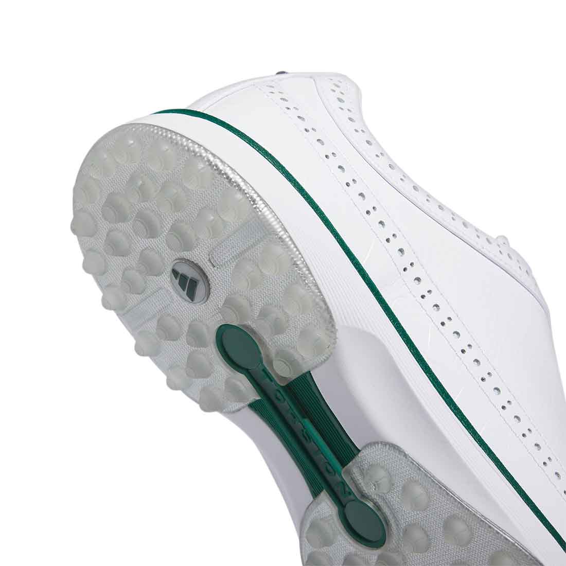 Adidas MC80 Golf Shoes White/Silver/Green