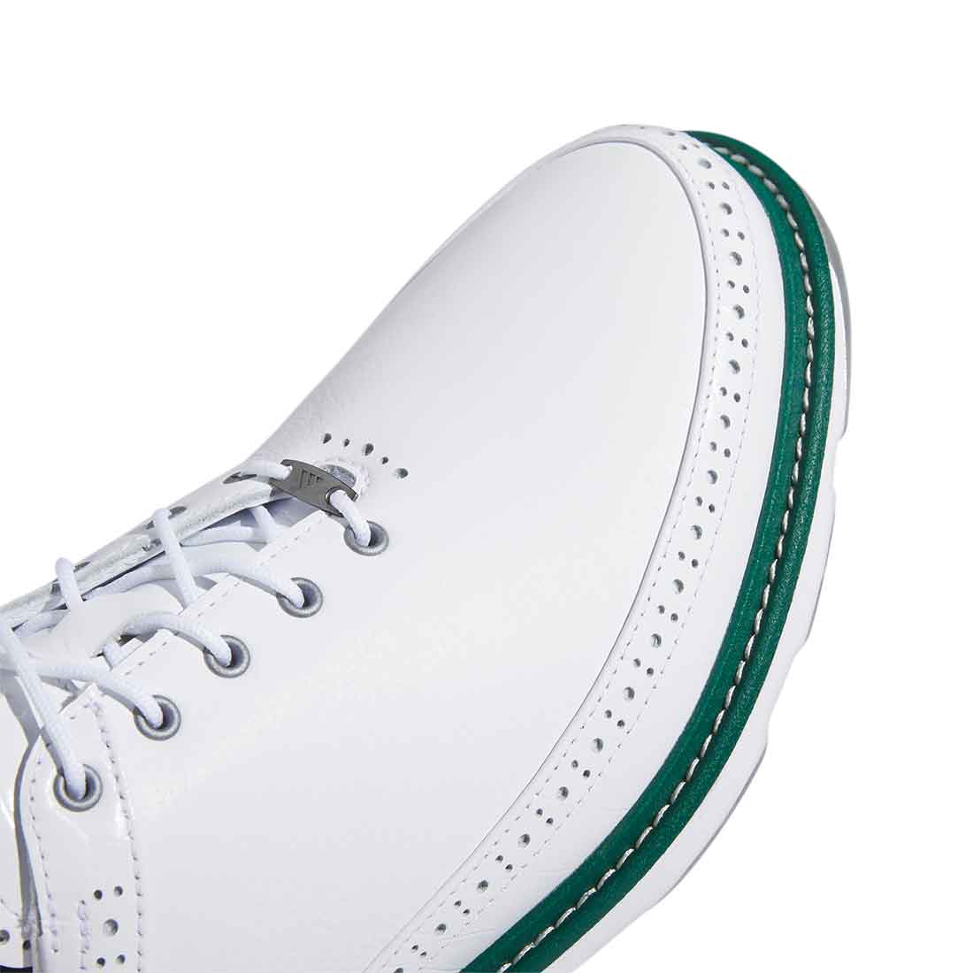 Adidas MC80 Golf Shoes White/Silver/Green