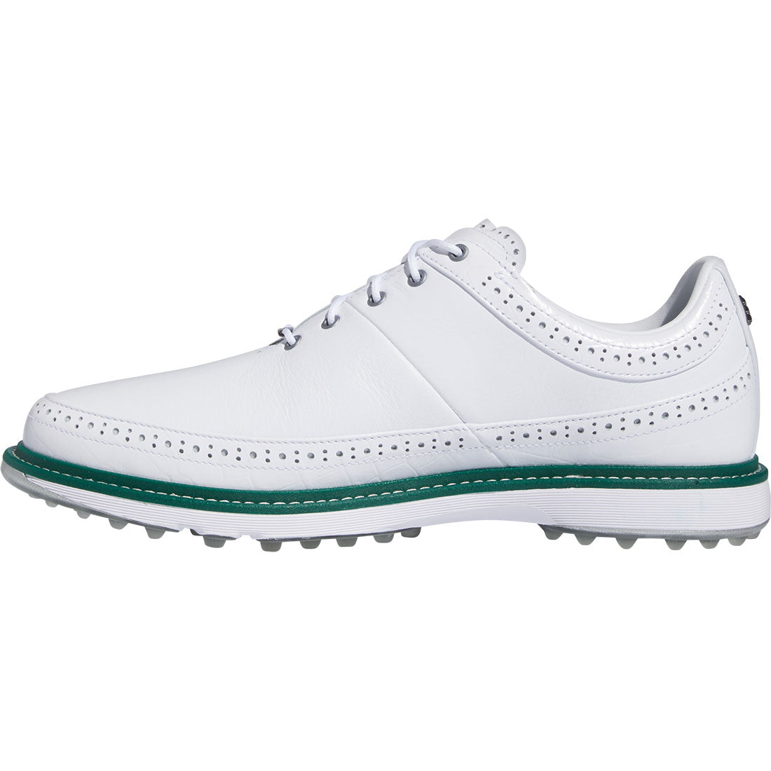 Adidas MC80 Golf Shoes White/Silver/Green