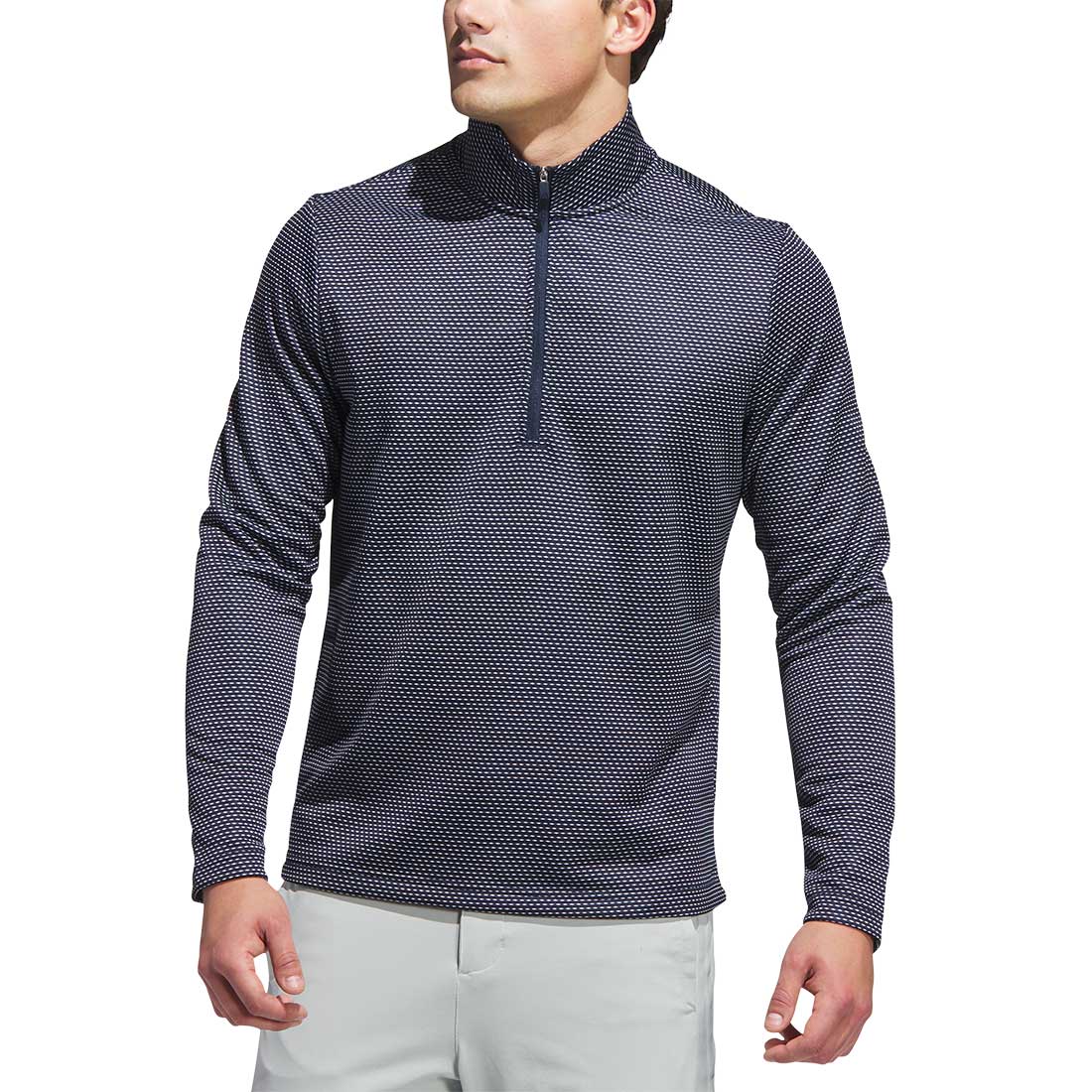 Adidas Performance Printed Quarter Zip Golf Pullover – Golf Discount