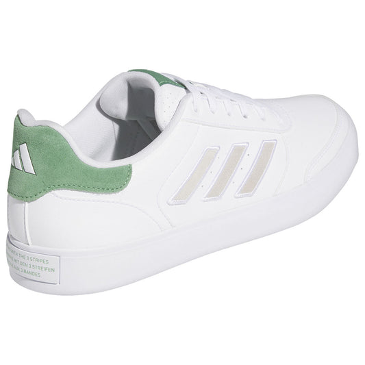 Adidas Retrocross 24 Golf Shoes White/White/Preloved Green