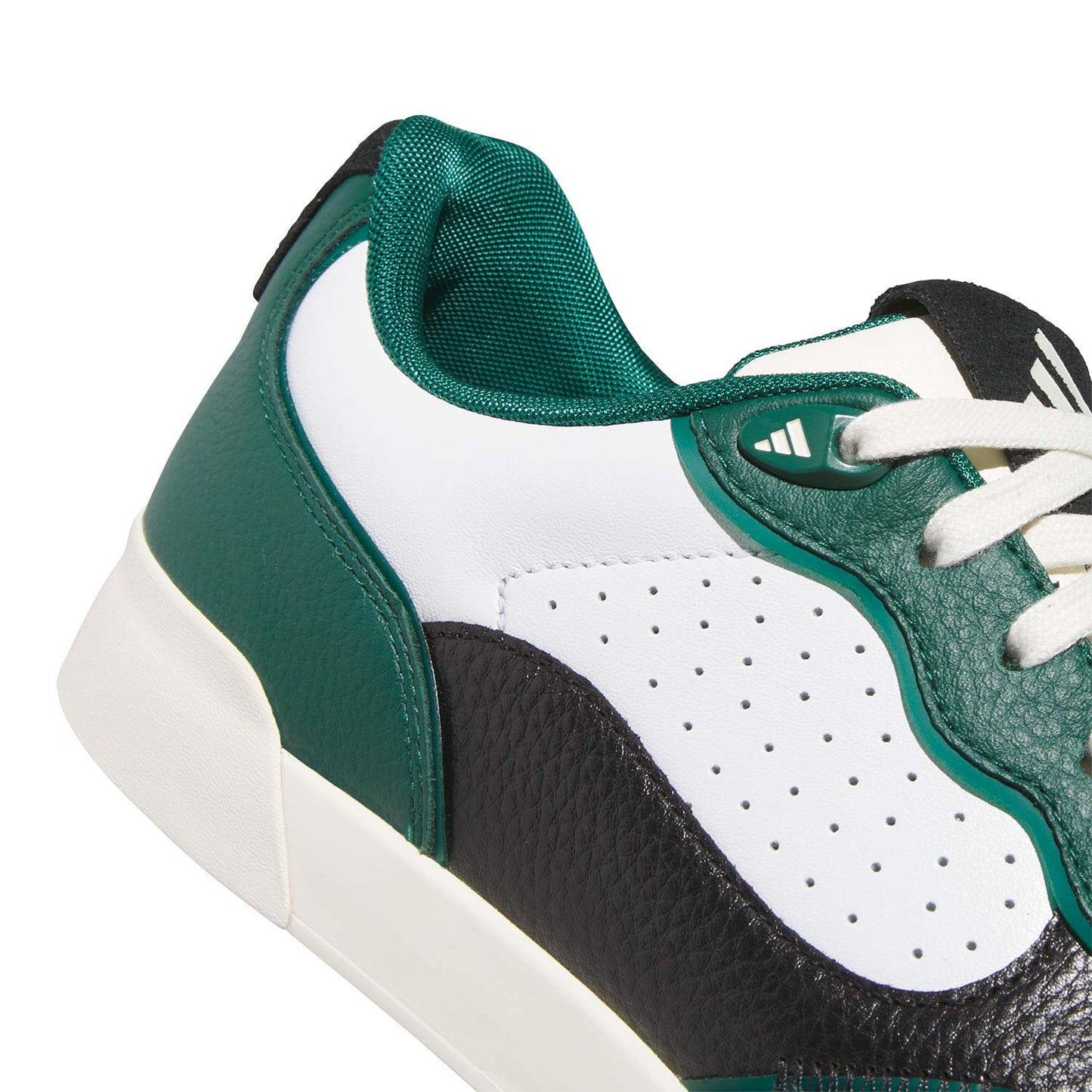 Adidas Retrocross 25 Golf Shoes White/Collegiate Green/Black