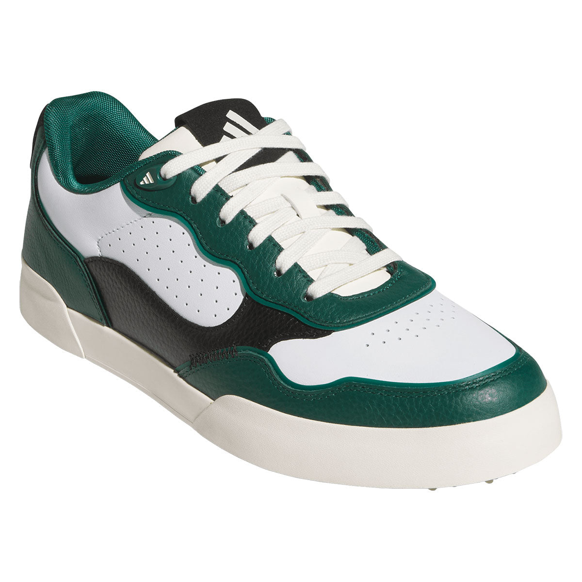 Adidas Retrocross 25 Golf Shoes White/Collegiate Green/Black
