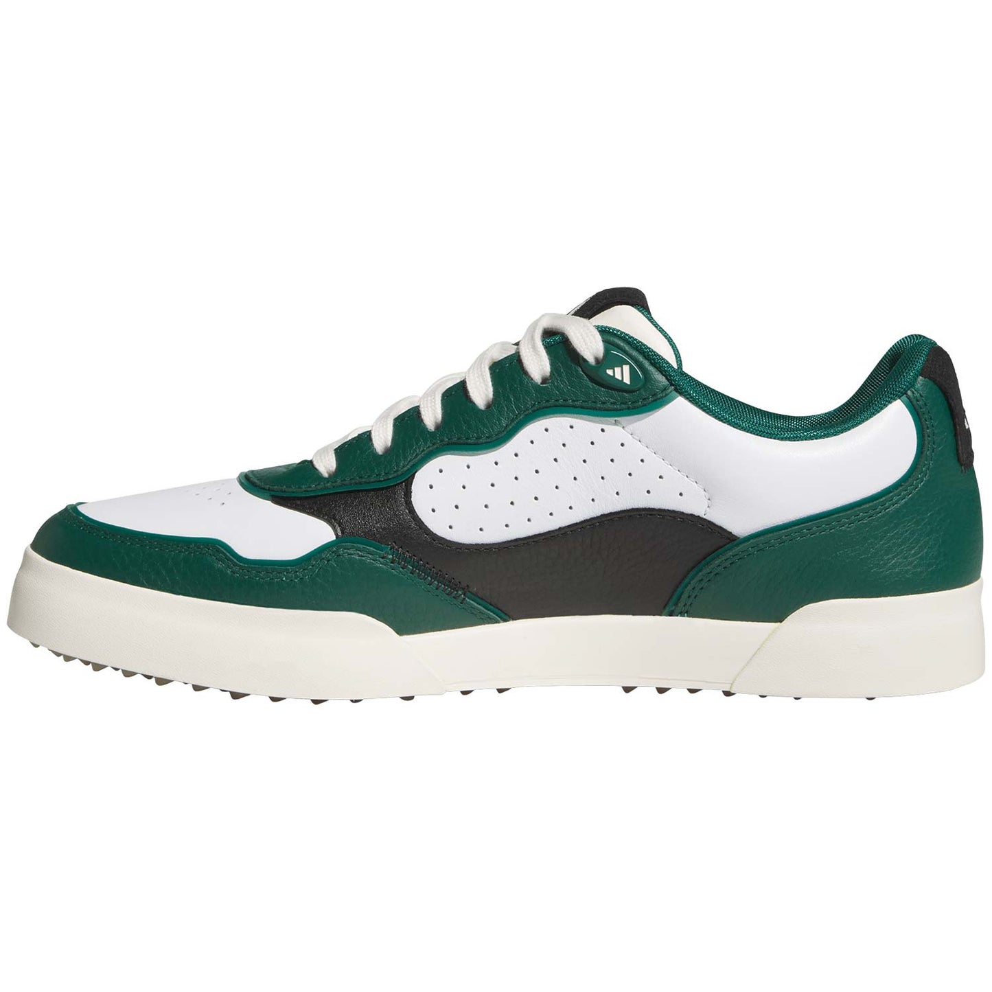 Adidas Retrocross 25 Golf Shoes White/Collegiate Green/Black