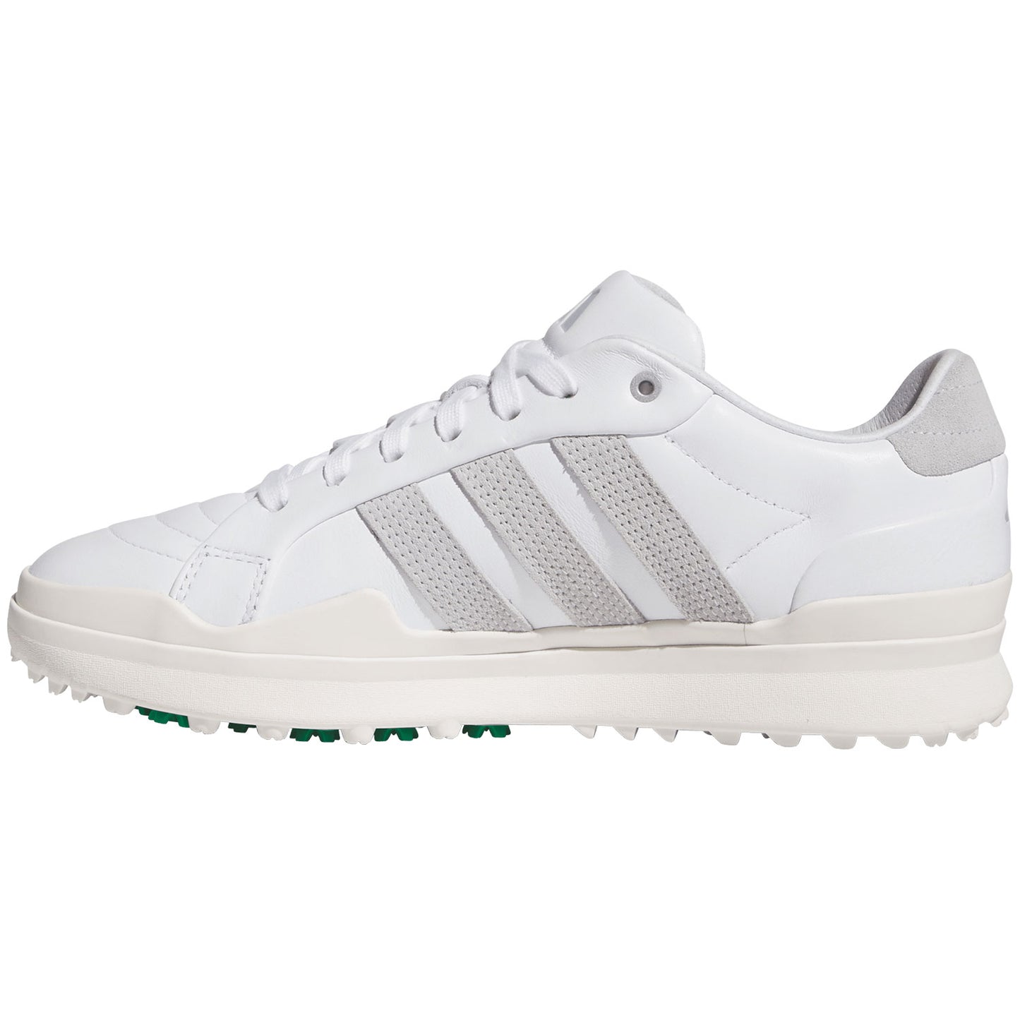 Adidas Retrocross Gripmore Golf Shoes White/Dash Grey/Court Green