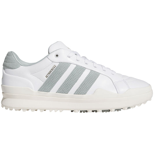Adidas Retrocross Gripmore Golf Shoes White/Wonder Sage/Off-White
