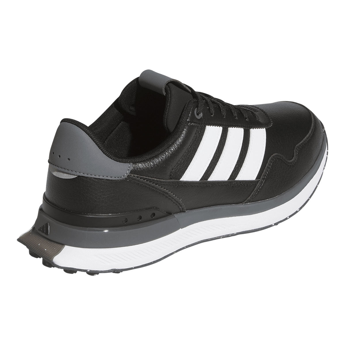 Adidas S2G 26 Leather Golf Shoes Black/White/Grey Four