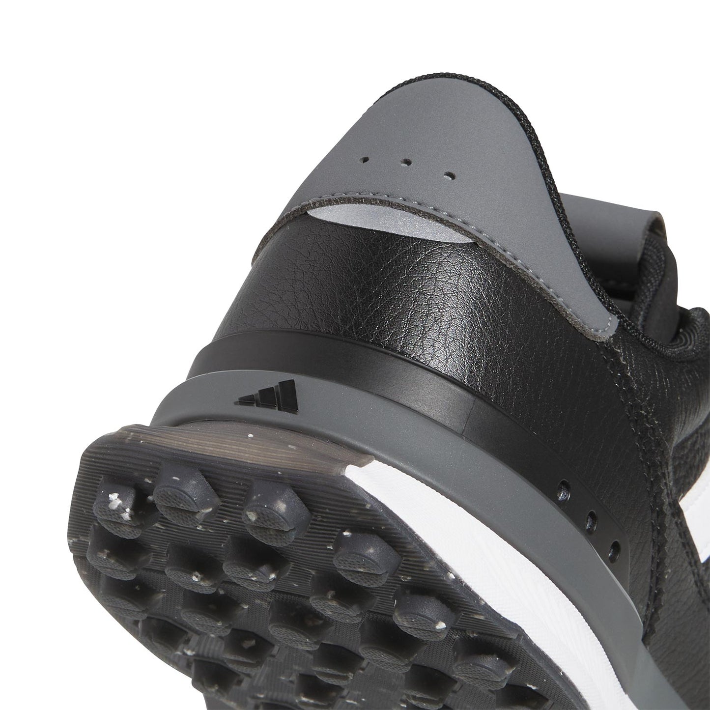 Adidas S2G 26 Leather Golf Shoes Black/White/Grey Four