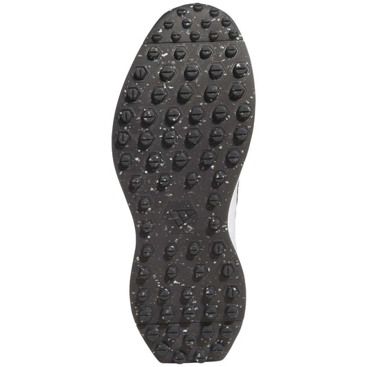 Adidas S2G 26 Leather Golf Shoes White/Black/White