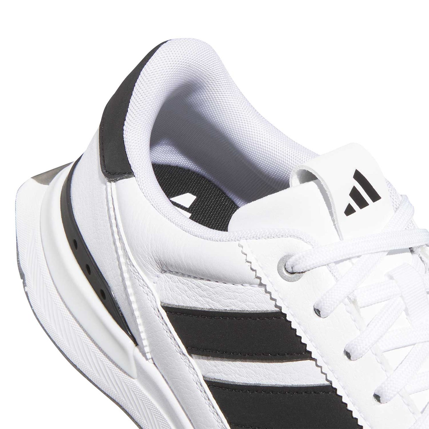 Adidas S2G 26 Leather Golf Shoes White/Black/White