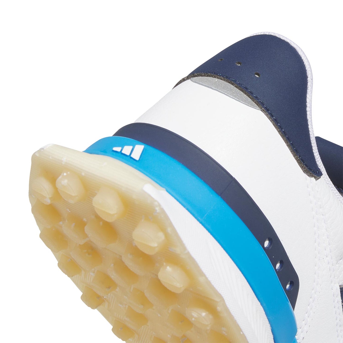 Adidas S2G 26 Leather Golf Shoes White/Collegiate Navy/Lucid Ray Blue