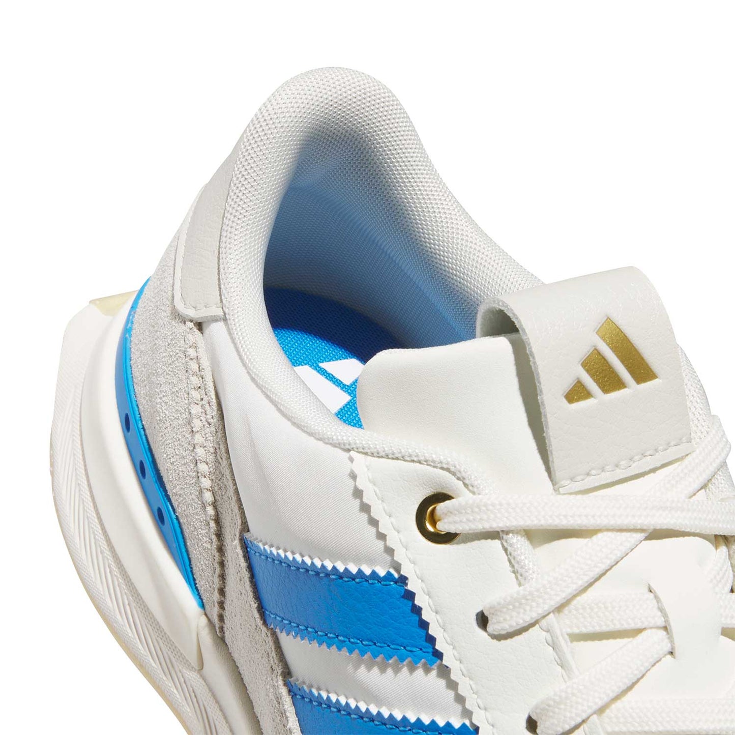 Adidas S2G 26 Textile Golf Shoes Off-White/Lucid Ray Blue/Gum