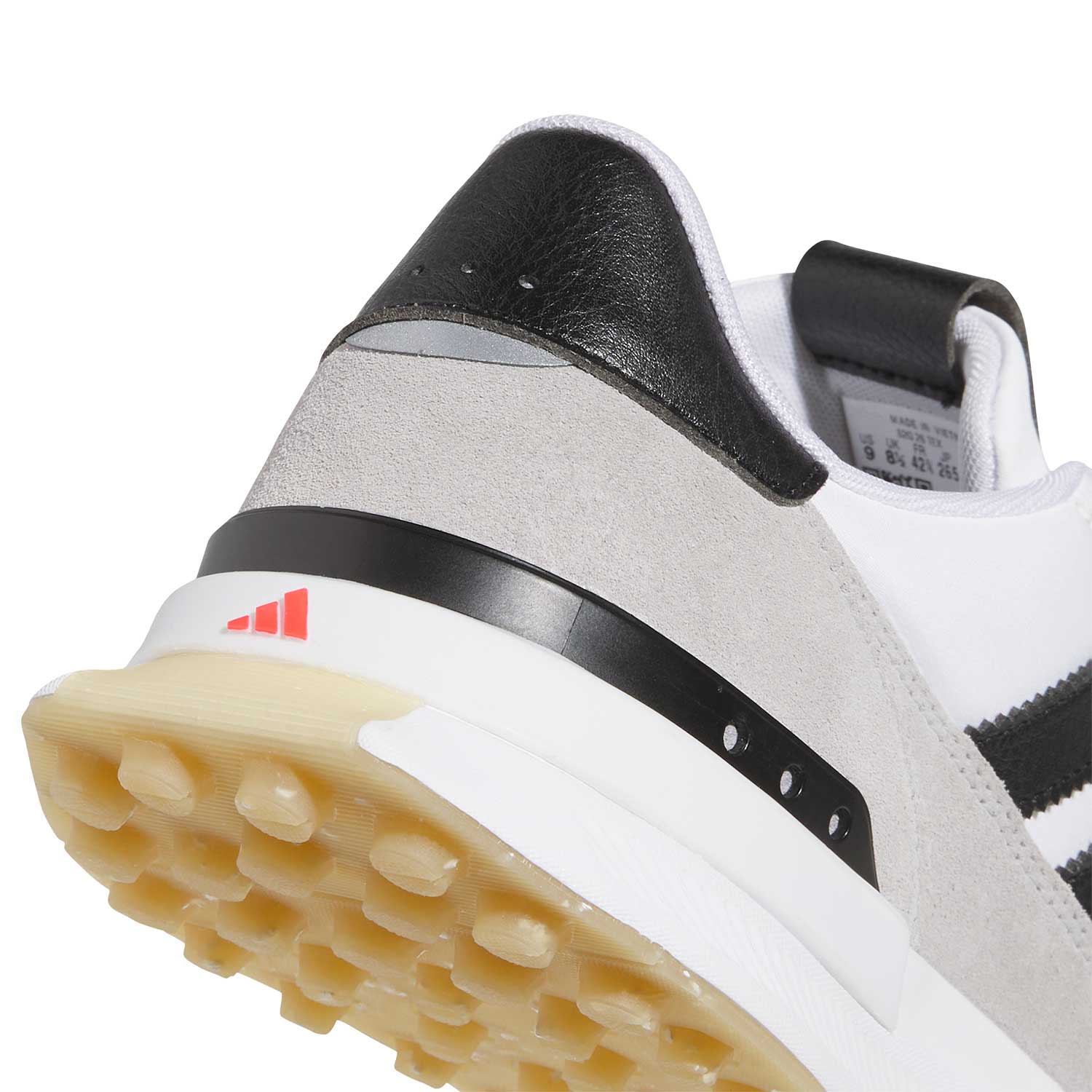 Adidas S2G 26 Textile Golf Shoes White/Black/Grey Two – Golf Discount