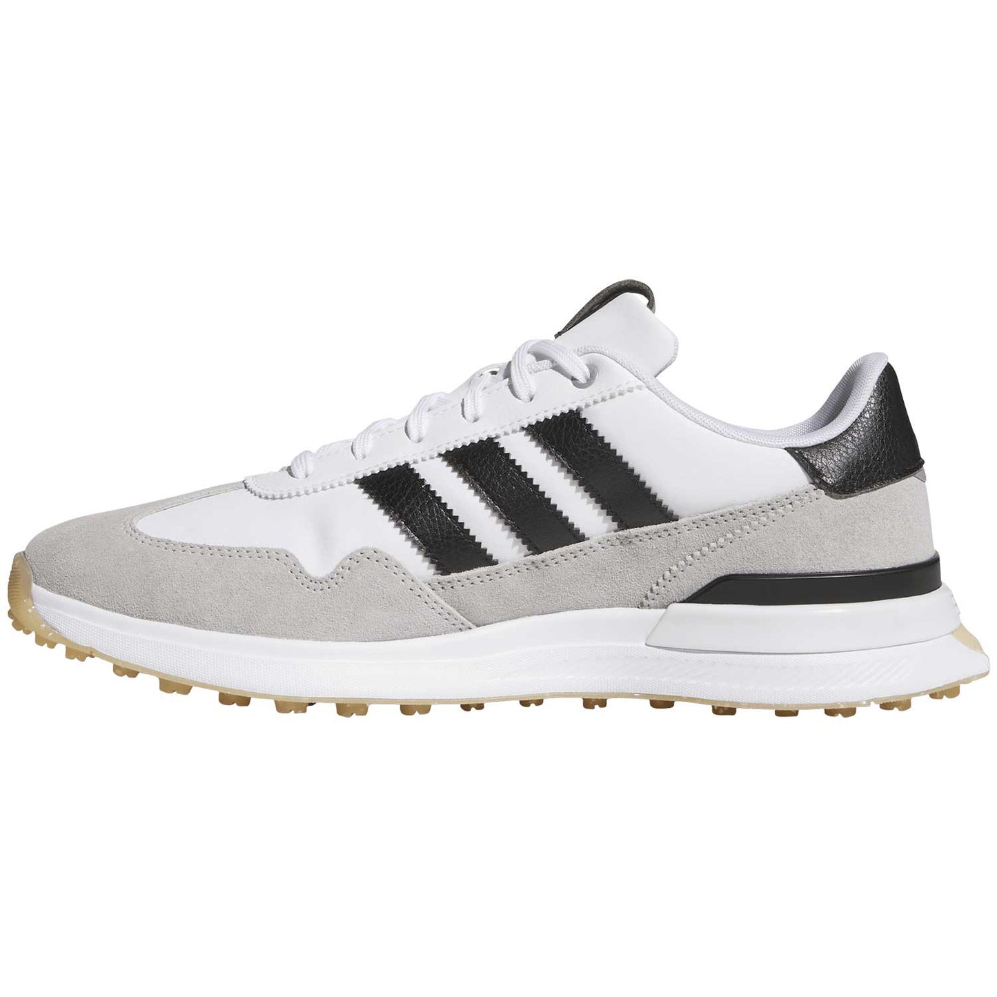 Adidas S2G 26 Textile Golf Shoes White/Black/Grey Two