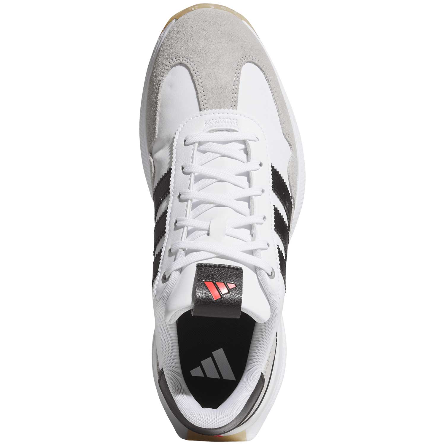 Adidas S2G 26 Textile Golf Shoes White/Black/Grey Two – Golf Discount