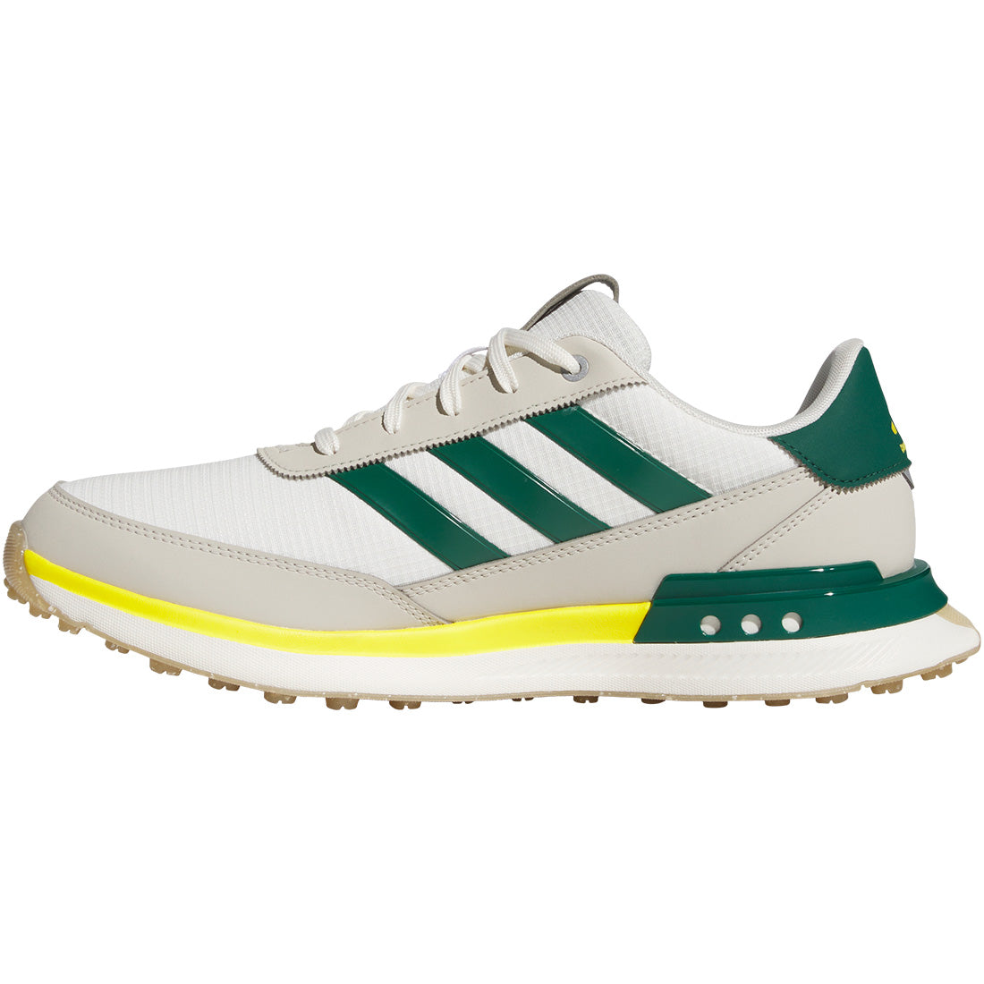 Adidas S2G Spikeless 24 Golf Shoes Off White/Collegiate Green/Wonder Alumina