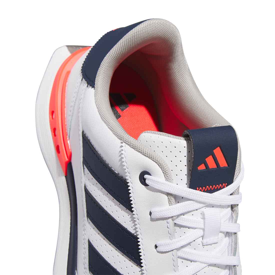 Adidas S2G Spikeless Leather 24 Golf Shoes White/Collegiate Navy