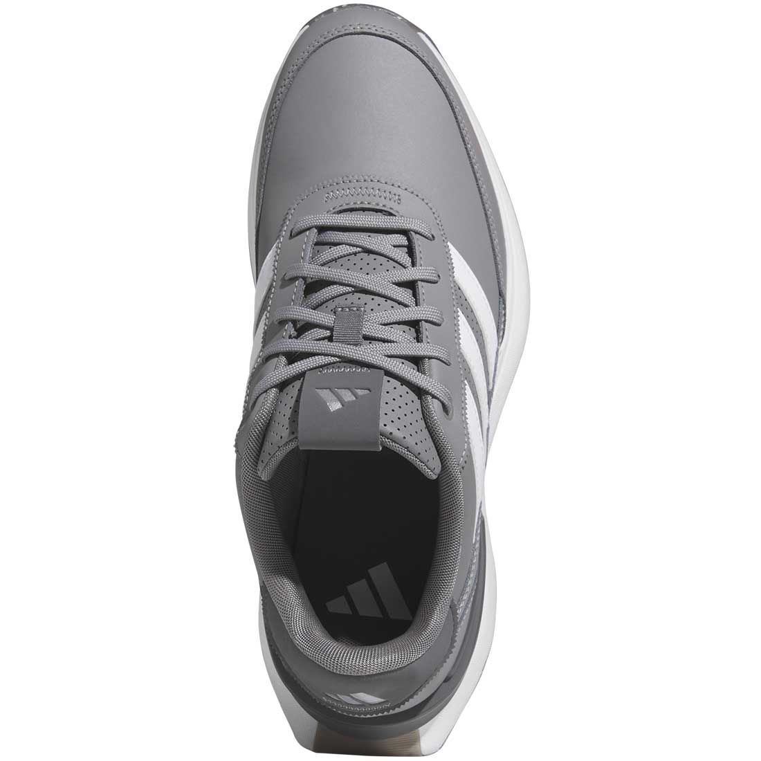 Adidas S2G Spikeless Leather 24 Golf Shoes Grey Three/White