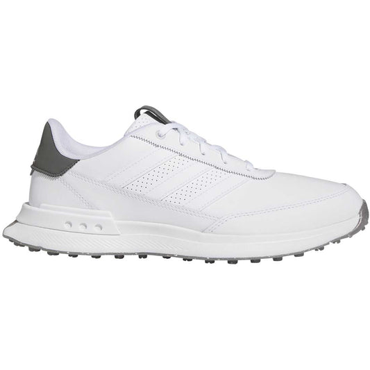 Adidas S2G Spikeless Leather 24 Golf Shoes White/Charcoal
