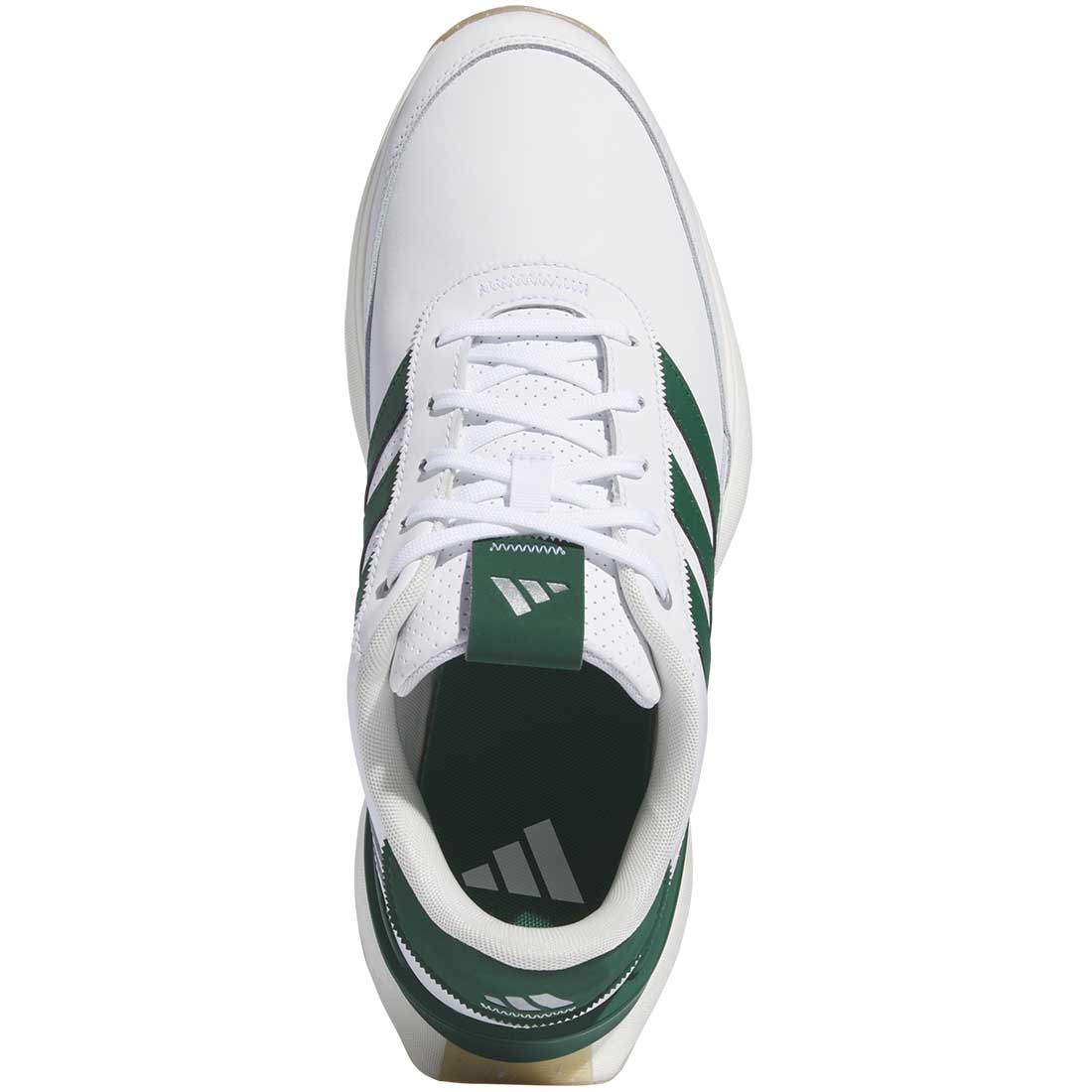 Adidas S2G Spikeless Leather 24 Golf Shoes White/Collegiate Green