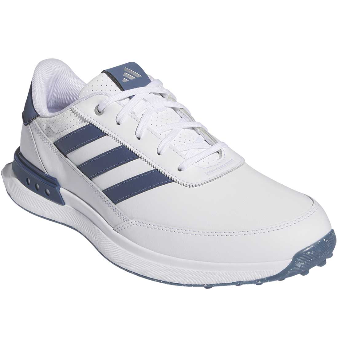 Adidas S2G Spikeless Leather 24 Golf Shoes White/Collegiate Navy