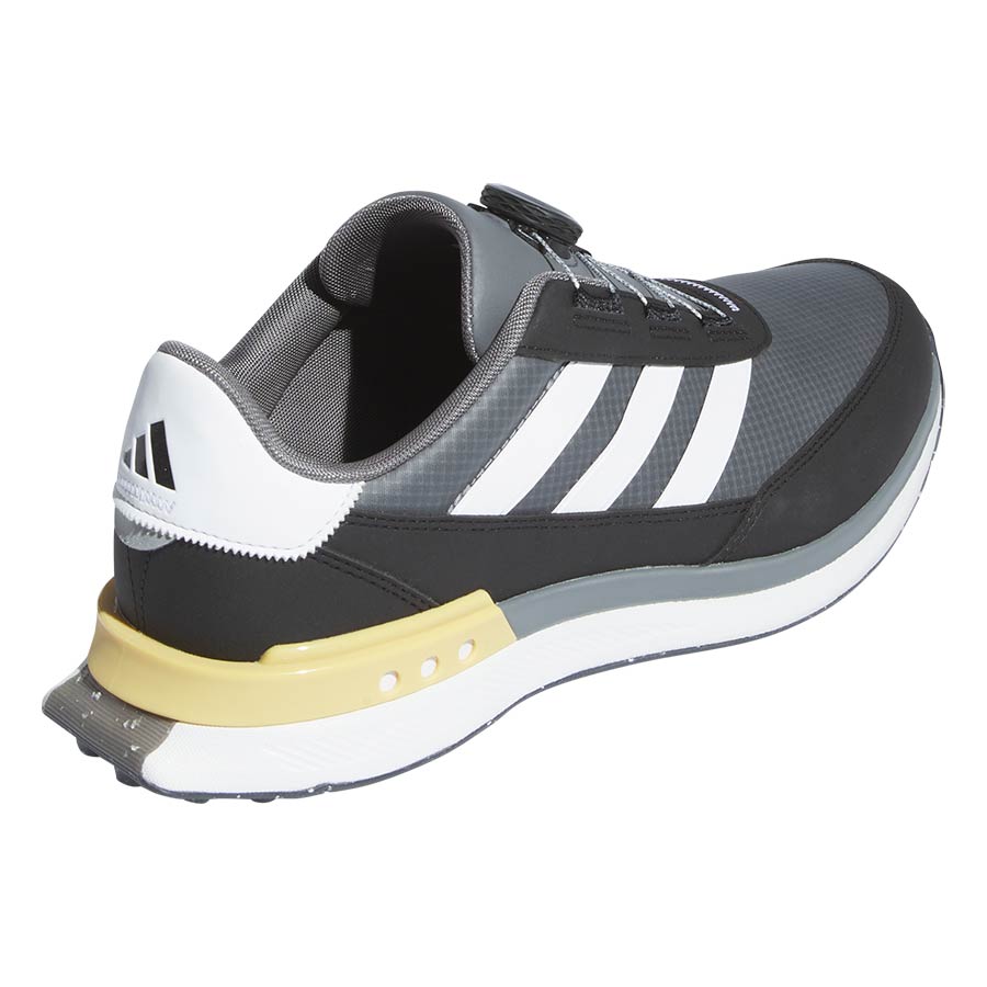 Adidas S2G Spikeless 24 BOA Golf Shoes Grey Three/White/Black