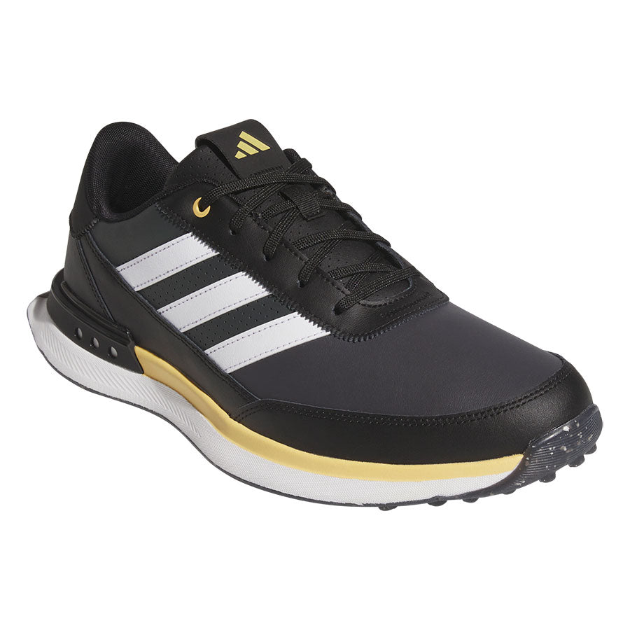 Adidas S2G Spikeless Leather 24 Golf Shoes Black/White/Oat