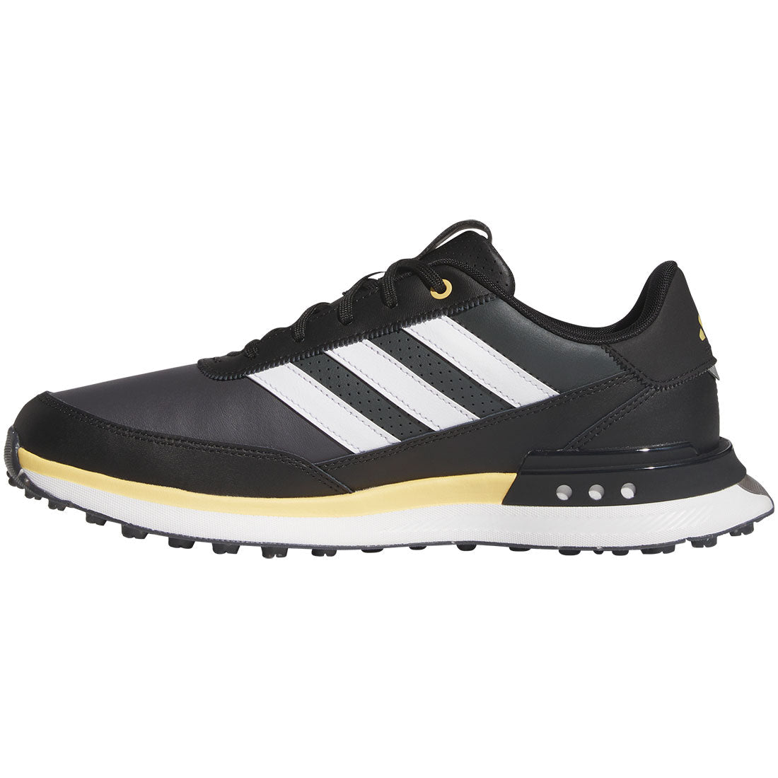 Adidas S2G Spikeless Leather 24 Golf Shoes Black/White/Oat