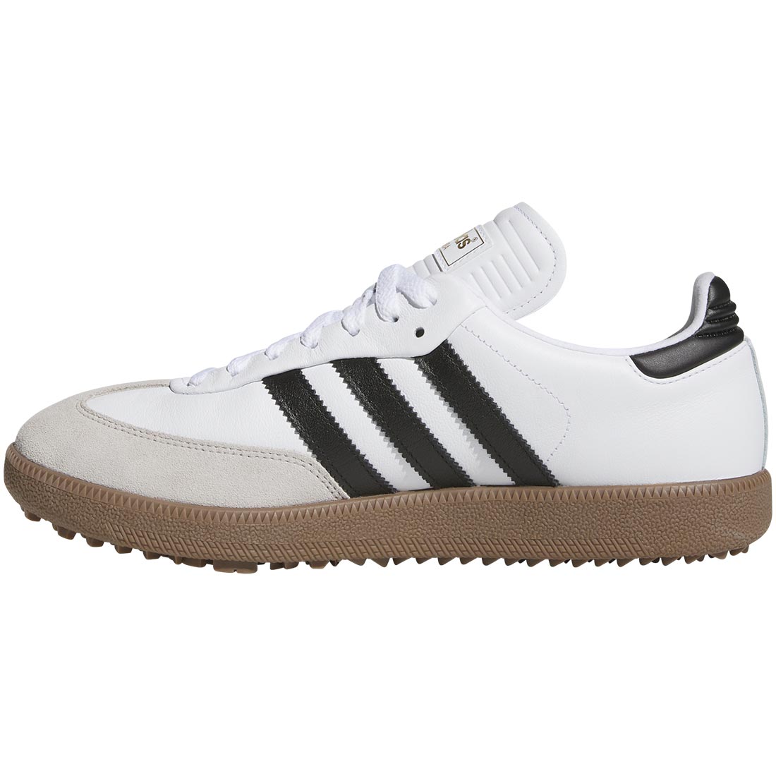 Adidas Samba Spikeless Golf Shoes White/Black/Gum