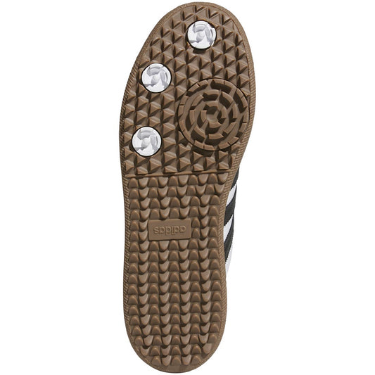 Adidas Samba Spikeless Golf Shoes White/Black/Gum