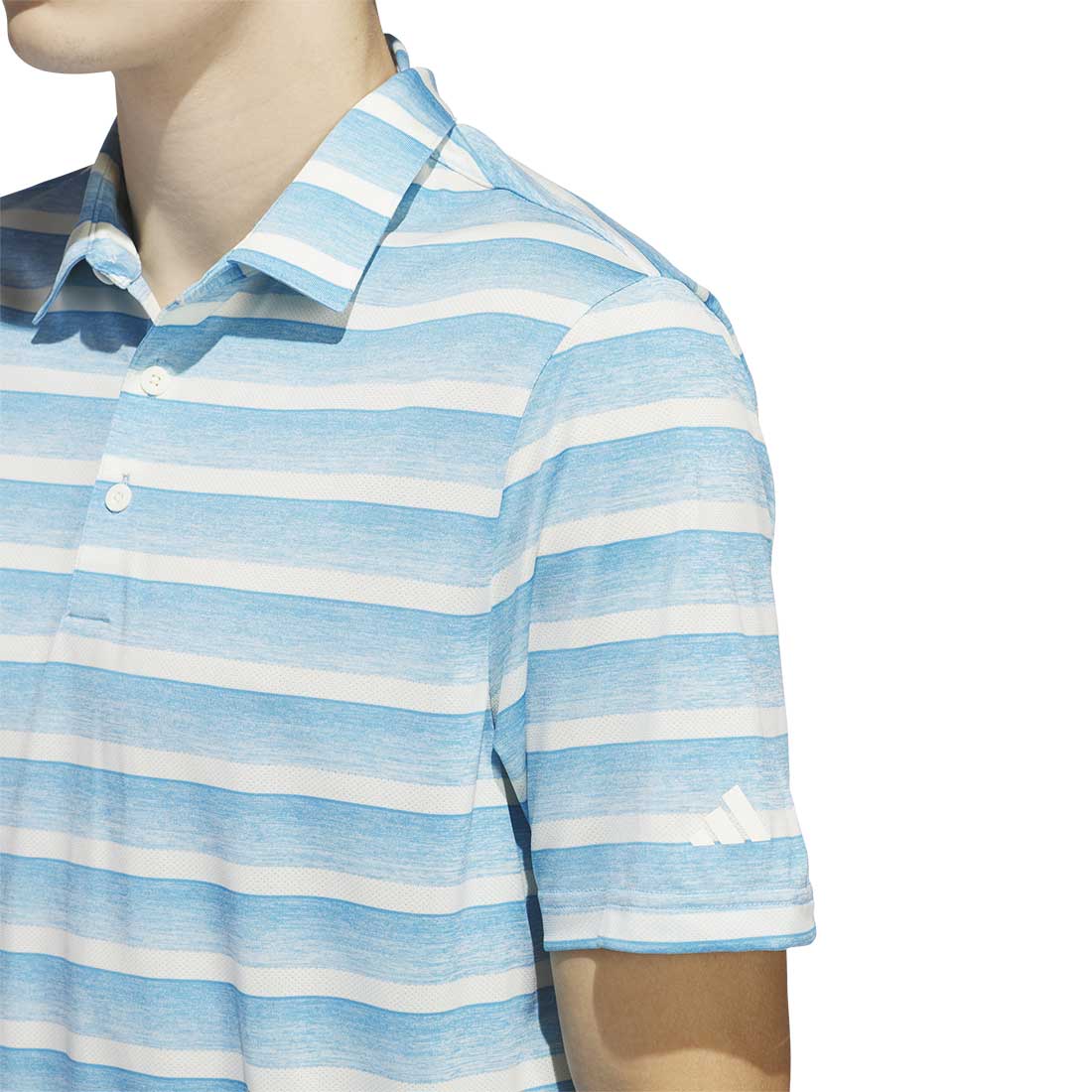 Adidas Two-Color Stripe Polo