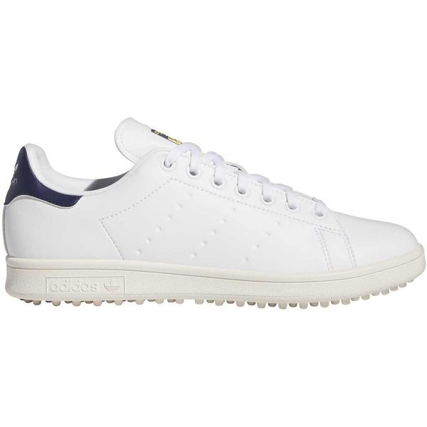 ☆極美品☆adidas Stan Smith ホワイト/ネイビー ゴルフシューズ Adidas Stan Smith Golf Shoes White/Collegiate Navy – Golf Discount