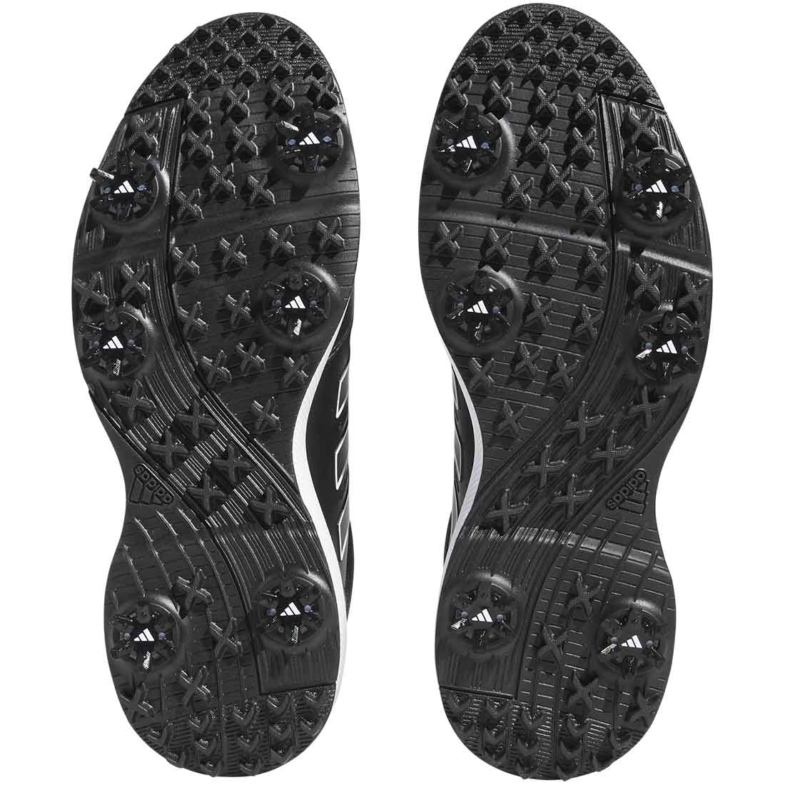 Adidas Tech Response 3.0 Golf Shoes Black/Black/White