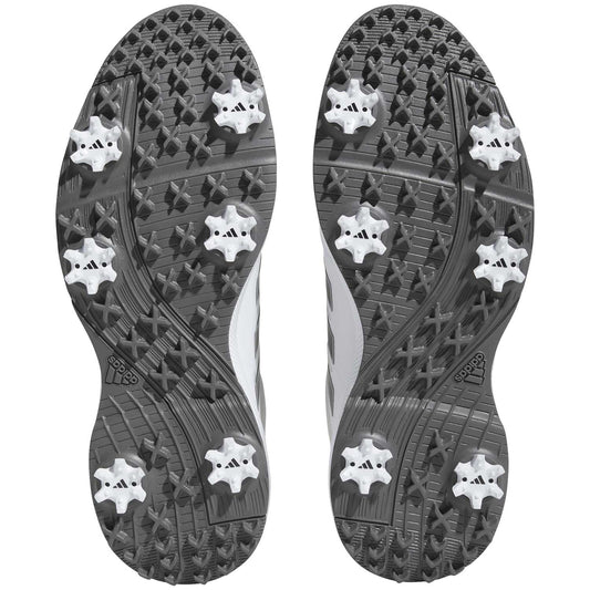 Adidas Tech Response 3.0 Golf Shoes White/Dark Silver