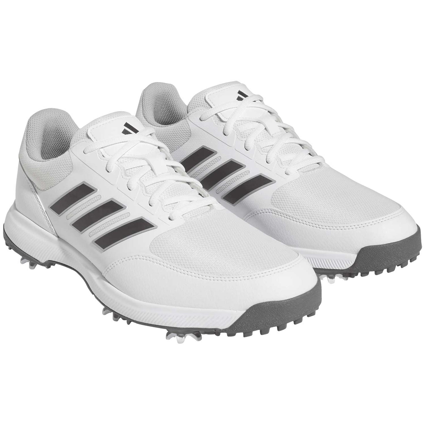 Adidas Tech Response 3.0 Golf Shoes White/Dark Silver