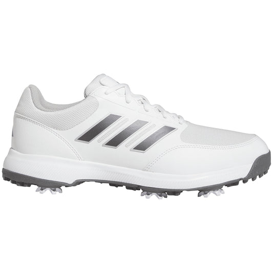 Adidas Tech Response 3.0 Golf Shoes White/Dark Silver