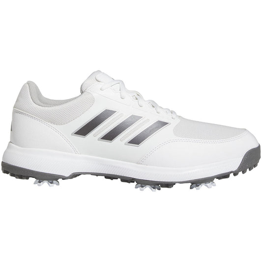 Adidas Tech Response 3.0 Golf Shoes White/Dark Silver/Silver