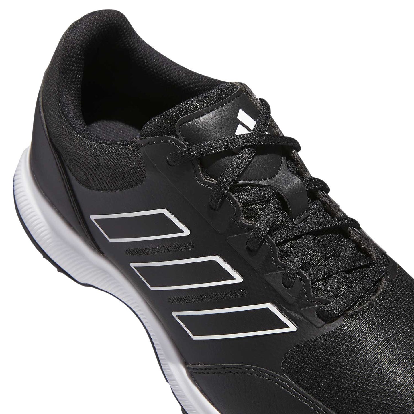 Adidas Tech Response 3.0 Golf Shoes Black/Black/White