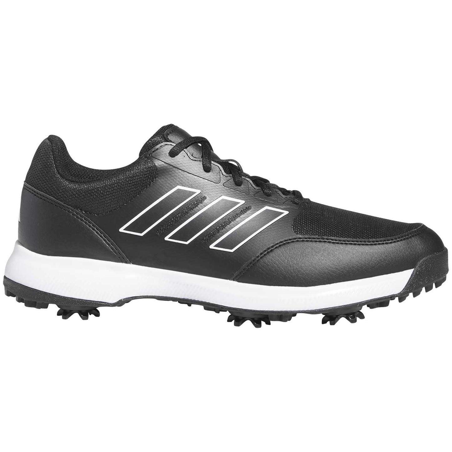Adidas Tech Response 3.0 Golf Shoes Black/Black/White