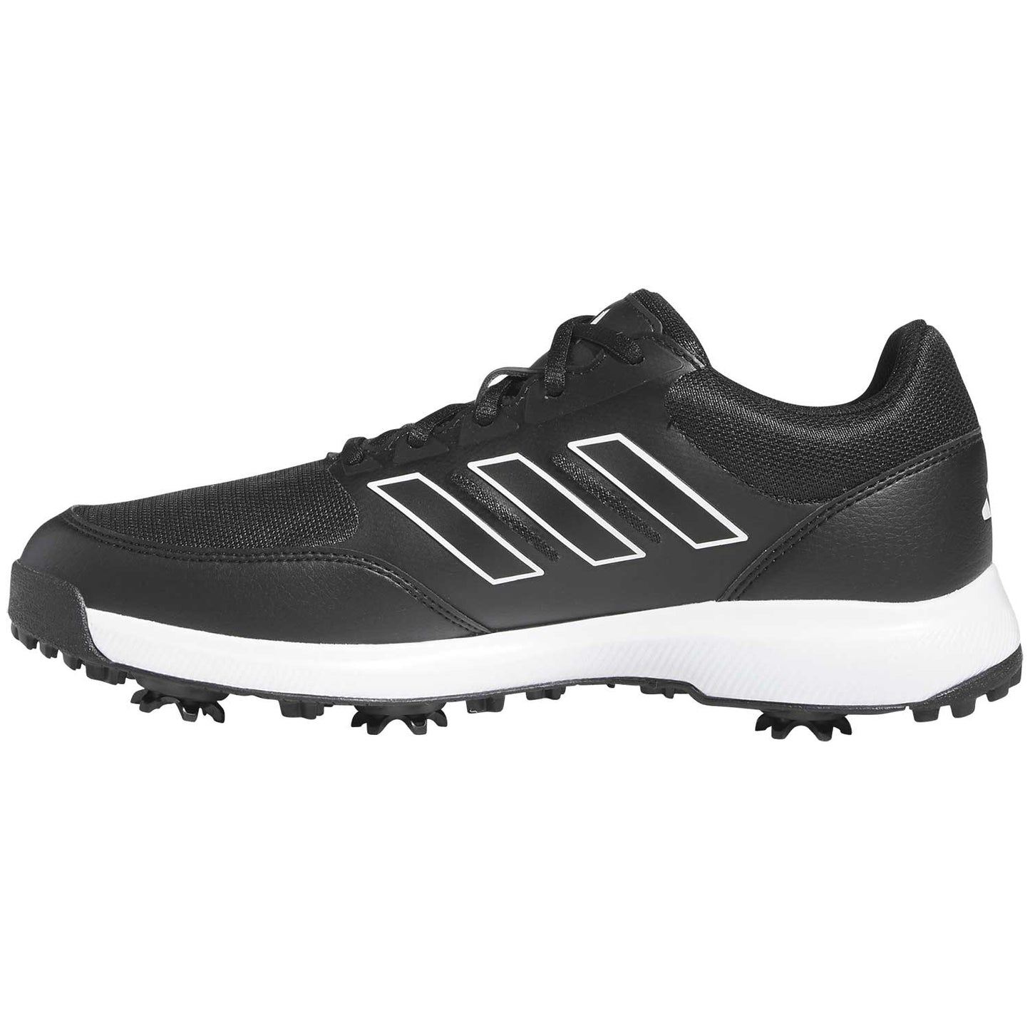 Adidas Tech Response 3.0 Golf Shoes Black/Black/White