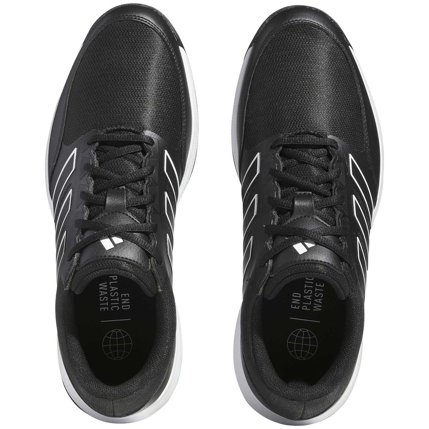 Adidas Tech Response 3.0 Golf Shoes Black/Black/White