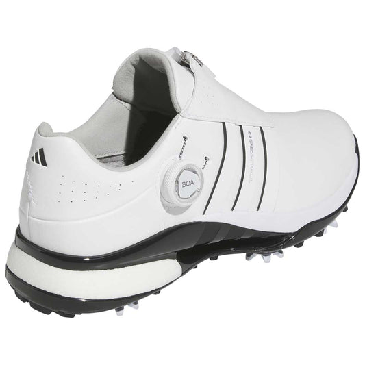 Adidas Tour360 24 BOA Golf Shoes White/White/Black