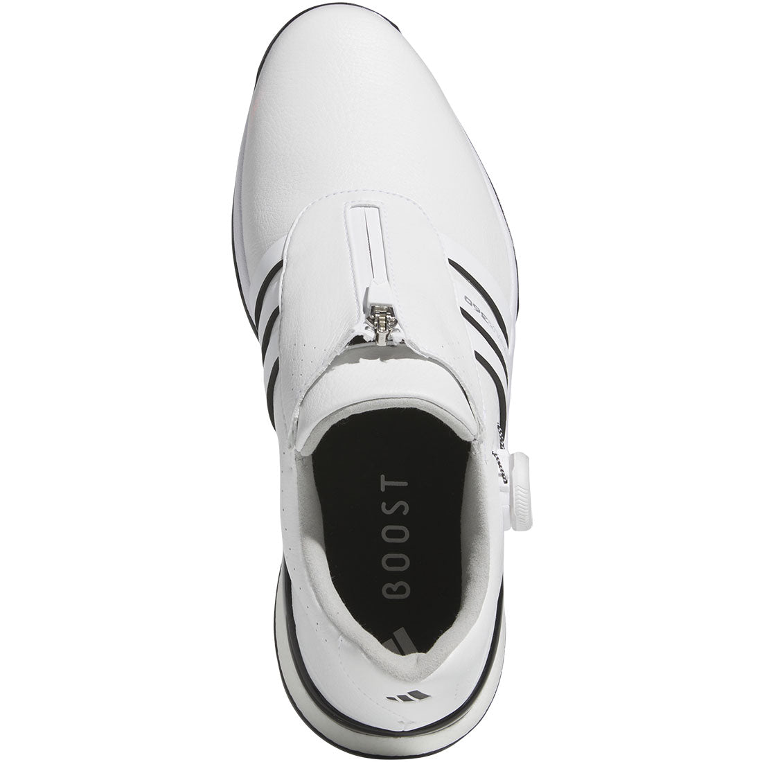 Adidas Tour360 24 BOA Golf Shoes White/White/Black – Golf Discount