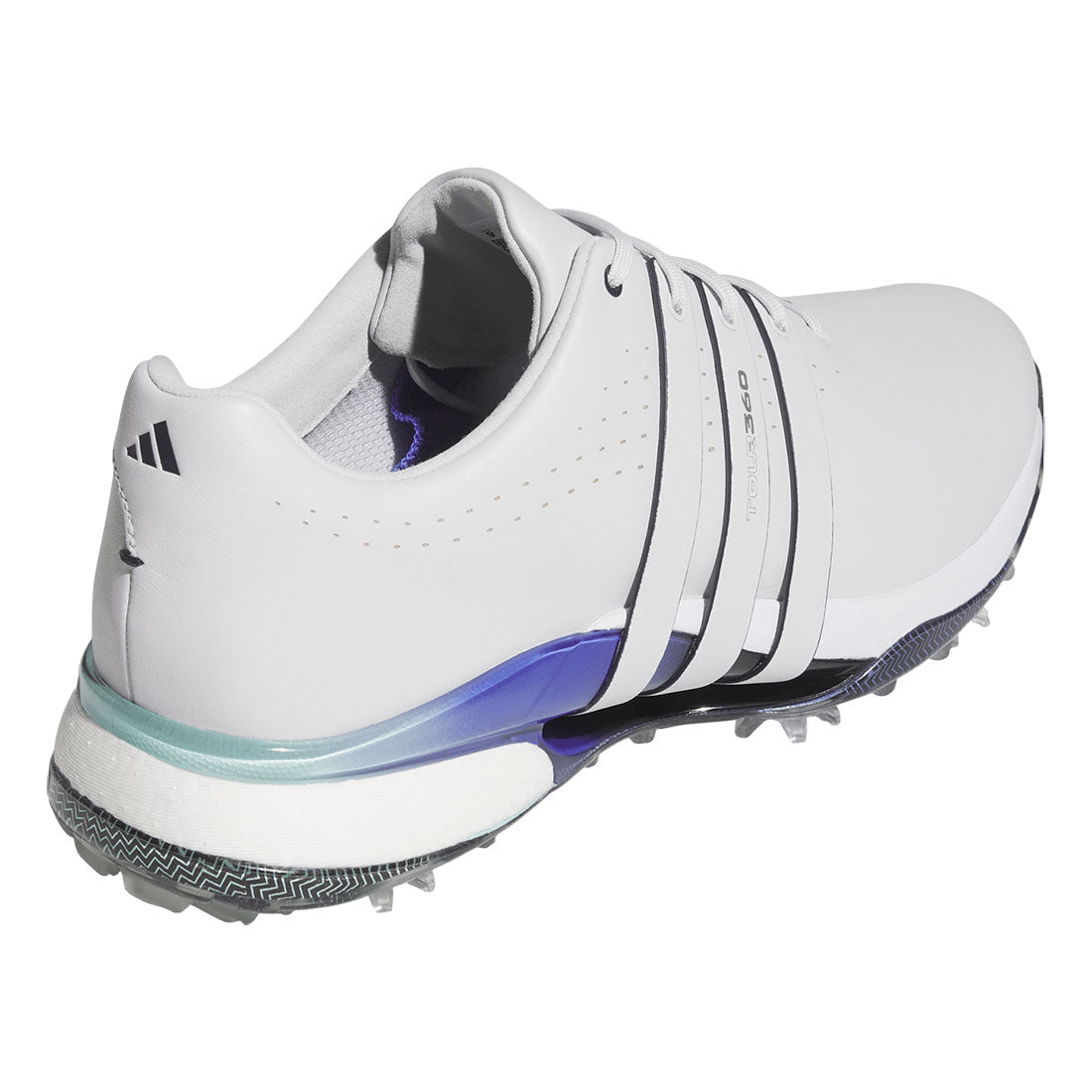 Adidas Tour360 24 Golf Shoes Dash Grey/Aurora Ink/Cobalt Blue