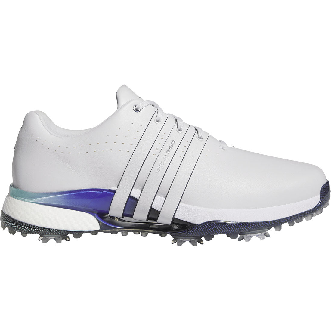 Adidas Tour360 24 Golf Shoes Dash Grey/Aurora Ink/Cobalt Blue