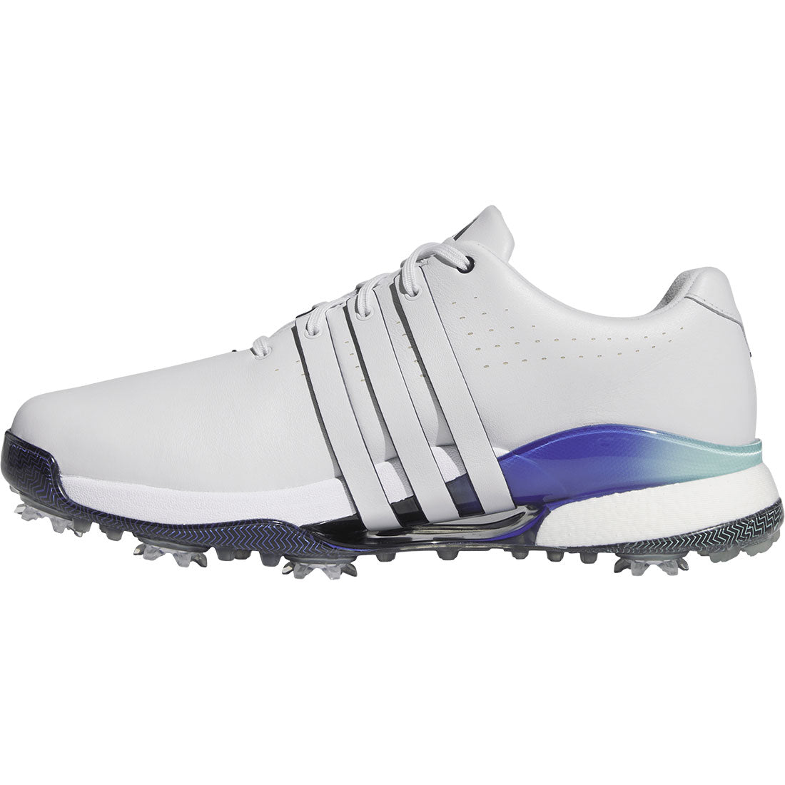 Adidas Tour360 24 Golf Shoes Dash Grey/Aurora Ink/Cobalt Blue