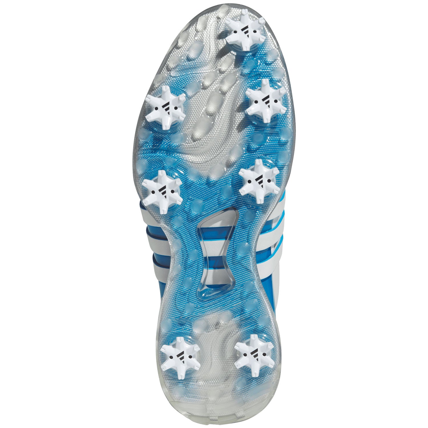Adidas Tour360 24 Golf Shoes Dash Grey/Silver/Lucid Ray Blue