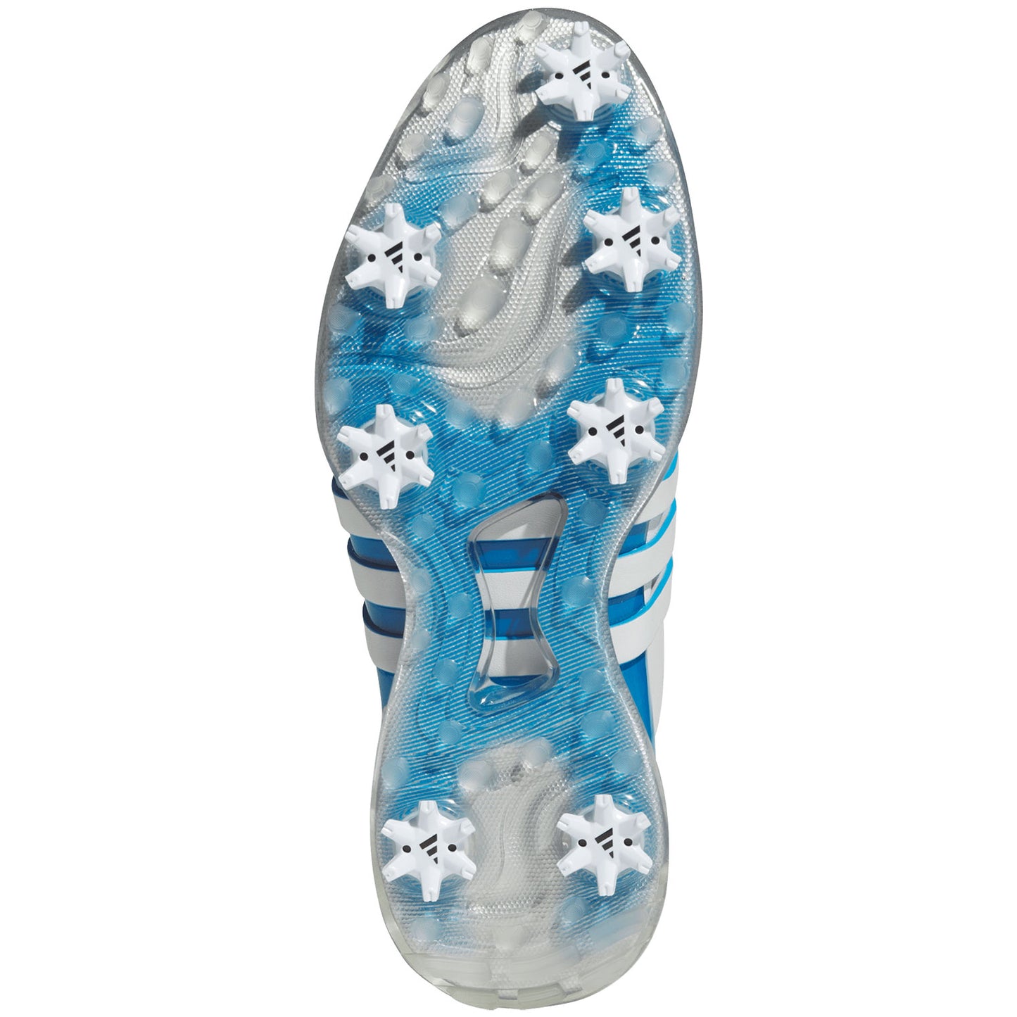 Adidas Tour360 24 Golf Shoes Dash Grey/Silver/Lucid Ray Blue