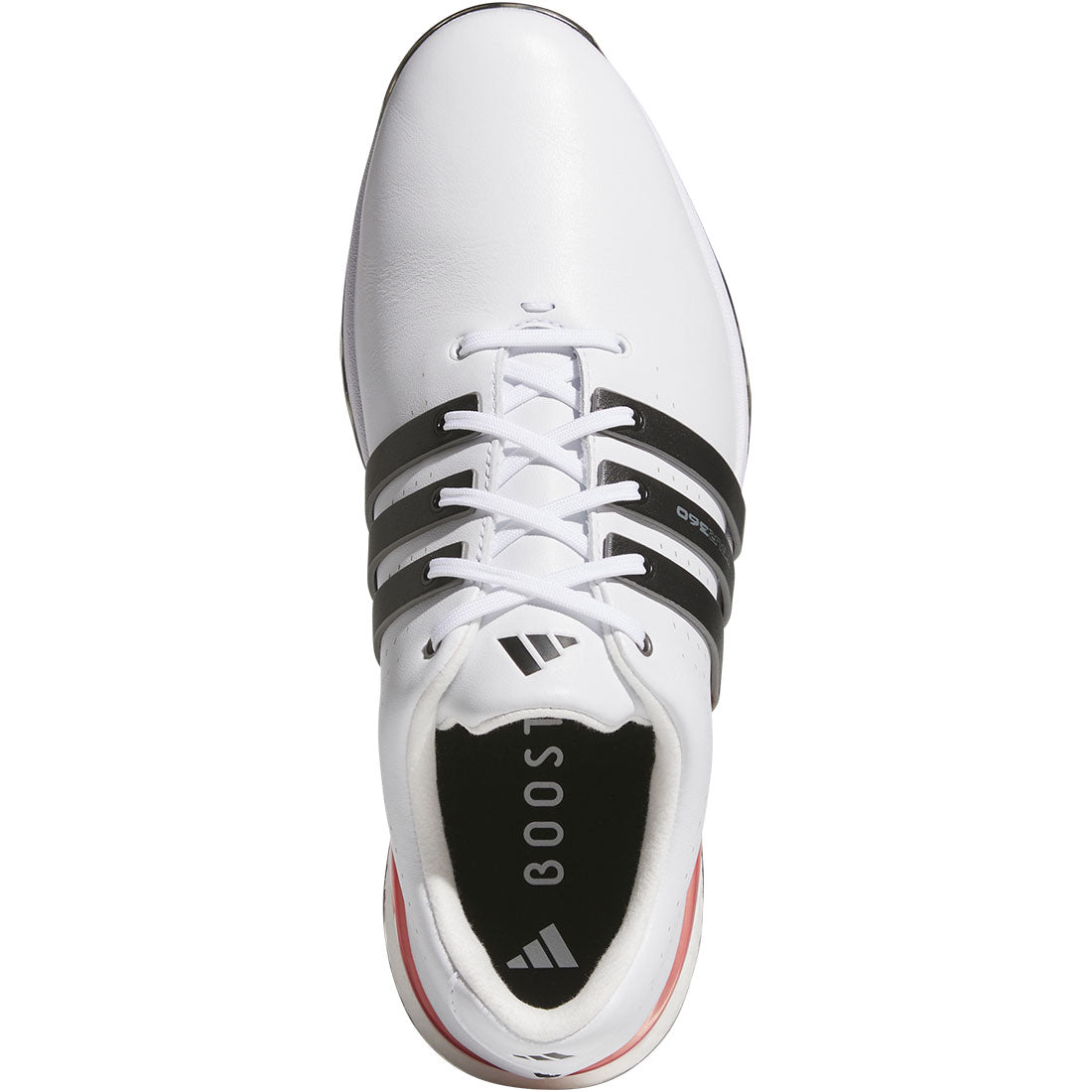 Adidas Tour360 24 Golf Shoes White/Black/Lucid Red