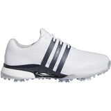 Adidas Tour360 24 Golf Shoes White/Collegiate Navy